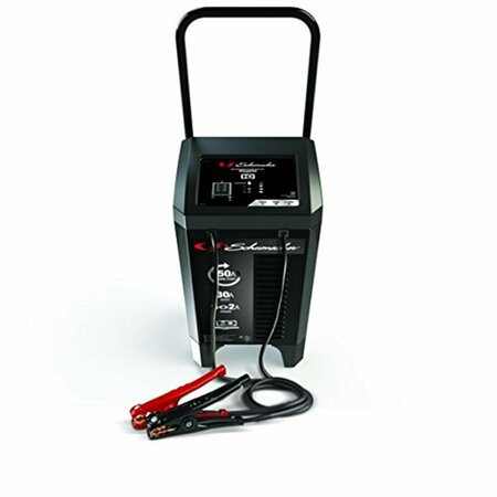 SCHUMACHER ELECTRIC 150-30-6-2A 12V Automatic Wheeled Battery Charger with Engine Start SC570723